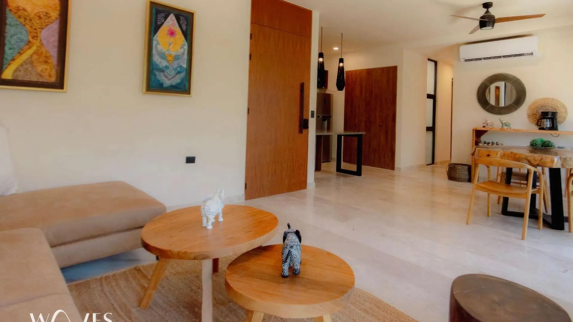 Apartamento Modern 2Br Oasis With Pool Views At Chaan Ha Tulum 0*,
